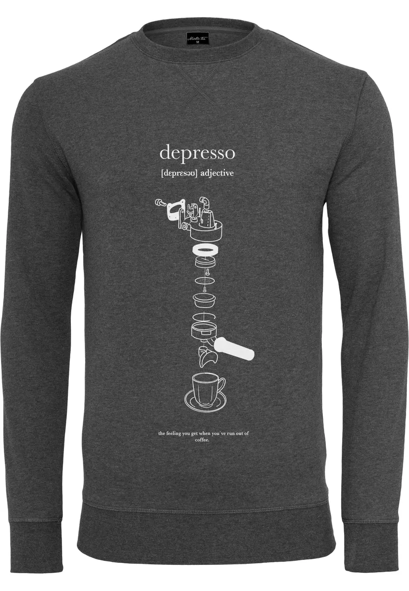 Свитер MisterTee с круглым вырезом "MisterTee Men's Depresso Crewneck", цвет Charcoal
Свитер MisterTee с круглым вырезом "MisterTee Men's Depresso Crewneck", цвет Charcoal