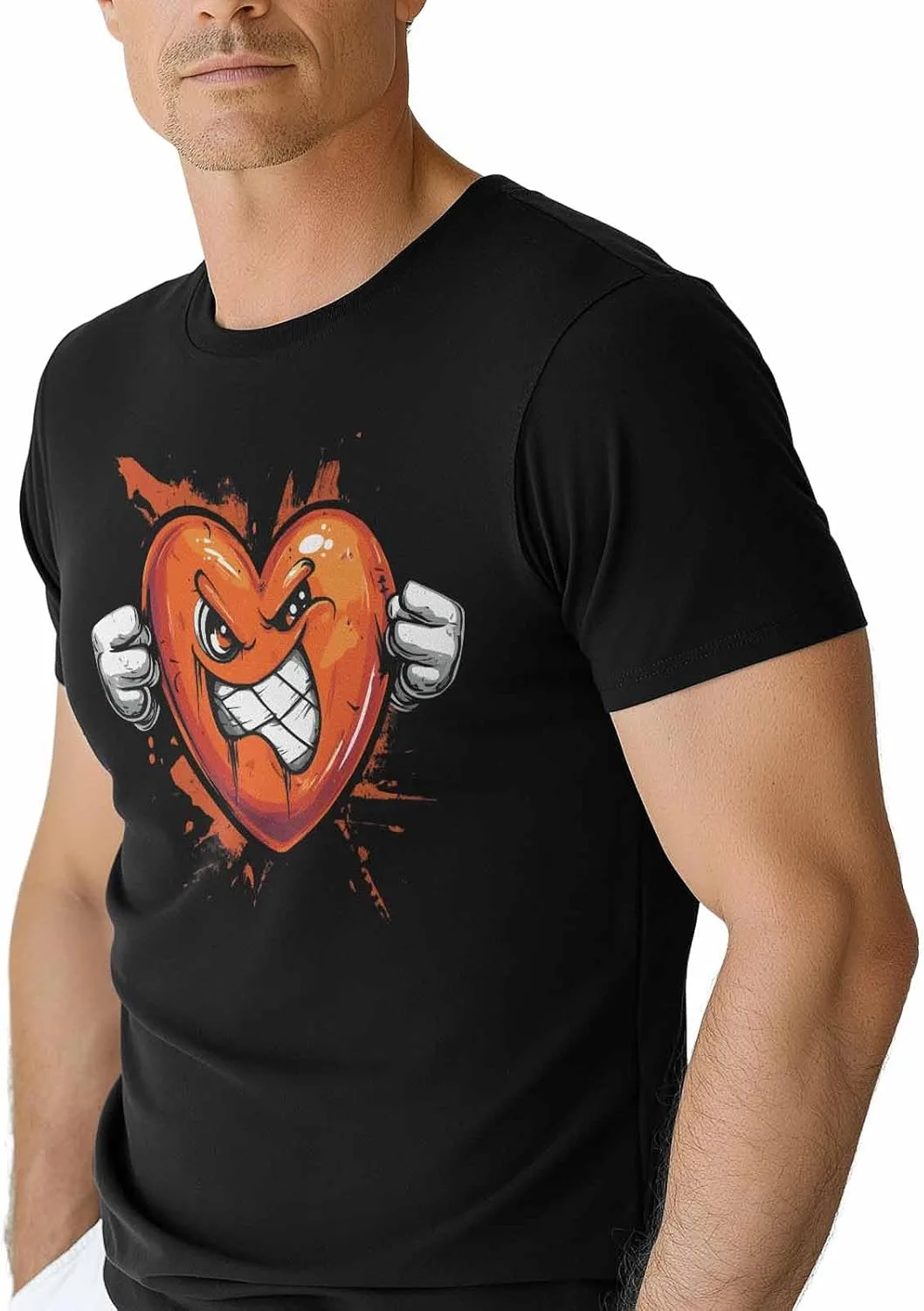 Футболка мужская Red Love Heart, короткий рукав, хлопок NITBANLA
Футболка мужская Red Love Heart, короткий рукав, хлопок NITBANLA