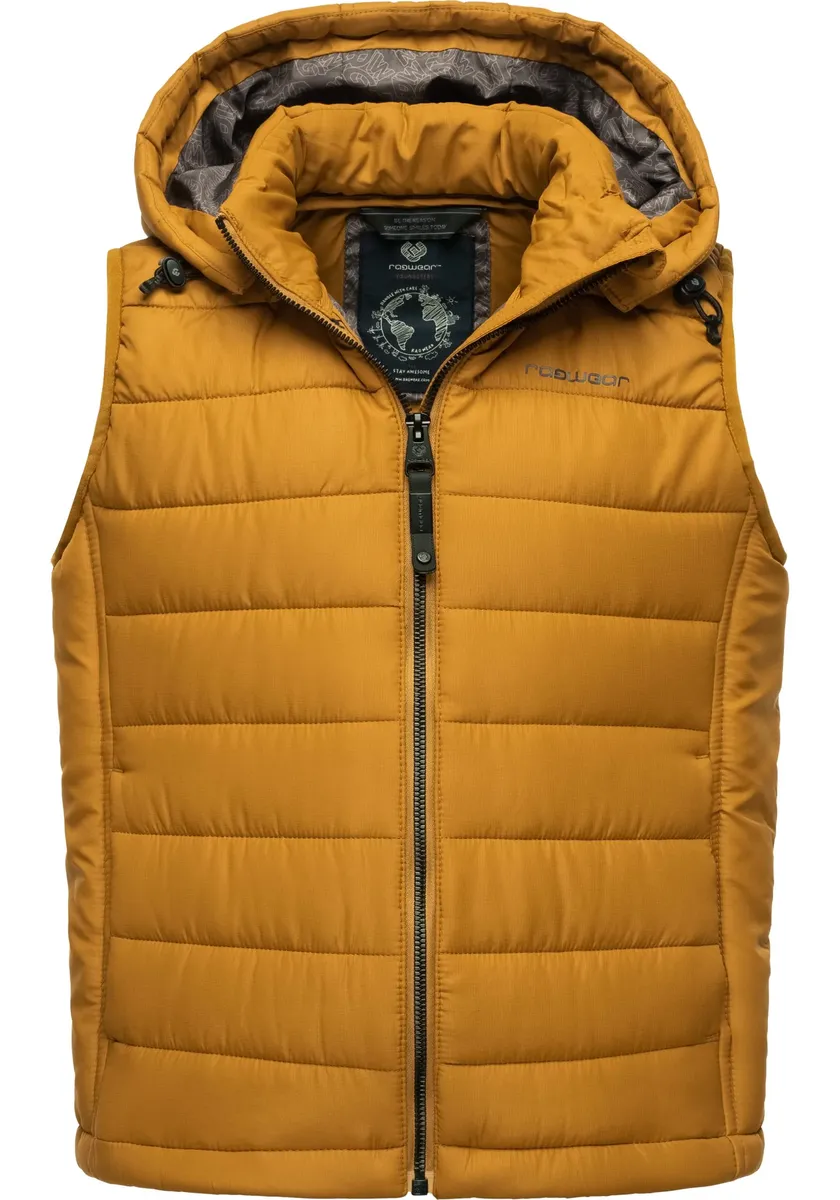 Стеганый жилет Ragwear "Vitek", спортивный жилет для отдыха на открытом воздухе со съемным капюшоном, цвет Curry
Стеганый жилет Ragwear "Vitek", спортивный жилет для отдыха на открытом воздухе со съемным капюшоном, цвет Curry