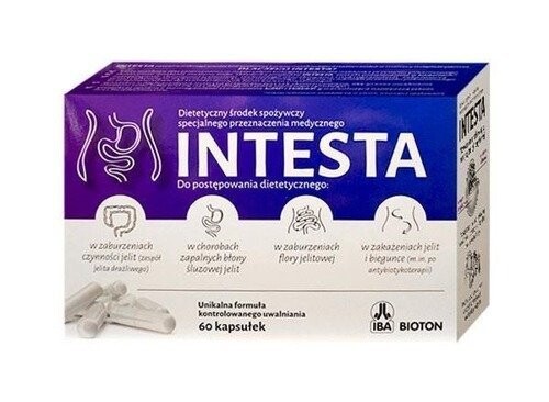 БАД Intesta с бутиратом натрия 60 капс. BIOTON
БАД Intesta с бутиратом натрия 60 капс. BIOTON