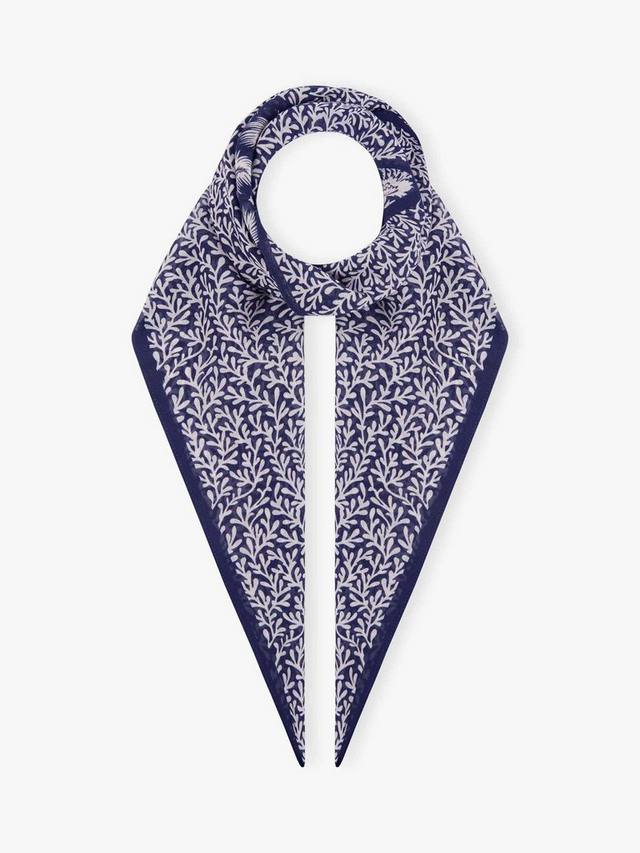 Шёлковый шарф в стиле пэчворк Brora, Navy/Oyster
Шёлковый шарф в стиле пэчворк Brora, Navy/Oyster