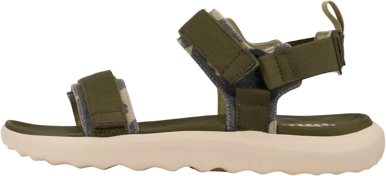 Шлепанцы Hey Dude mens Carson Sandal Mens HEYDUDE, зеленый
Шлепанцы Hey Dude mens Carson Sandal Mens HEYDUDE, зеленый