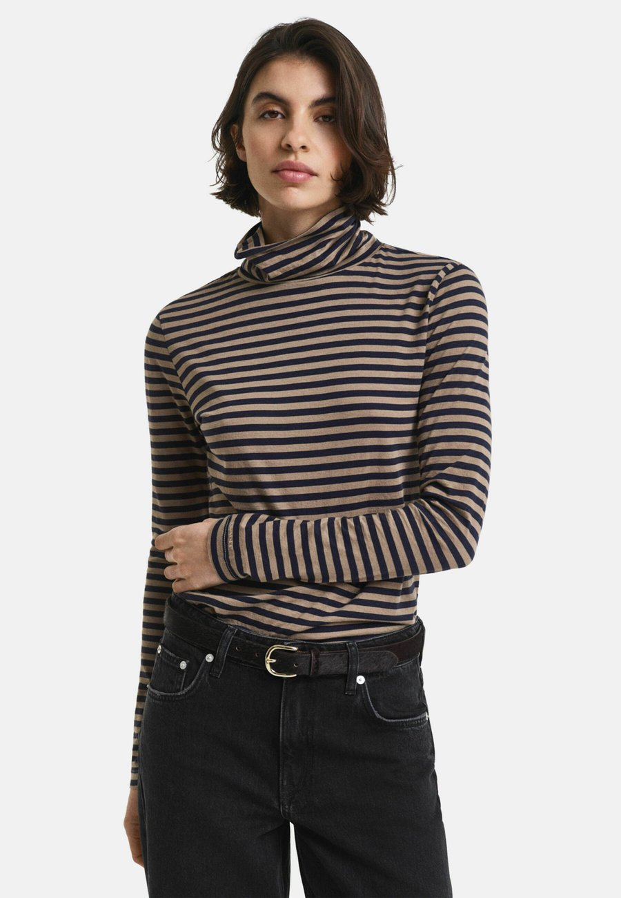 Топ GANT STRIPED TURTLENECK, Taupe Beige/Taupe
Топ GANT STRIPED TURTLENECK, Taupe Beige/Taupe