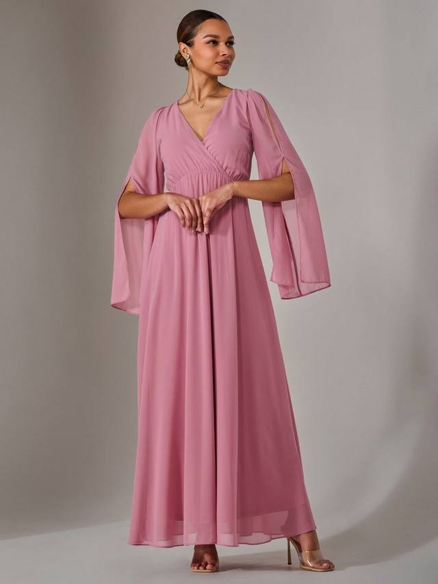 Макси-платье с шифоновым рукавом Jolie Moi, цвет Dusty Pink
Макси-платье с шифоновым рукавом Jolie Moi, цвет Dusty Pink