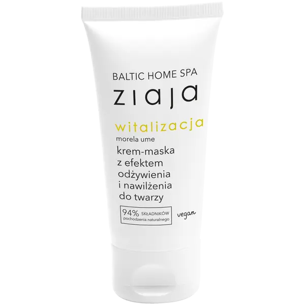 Крем-маска для лица, 50 мл Ziaja Baltic home spa witalizacja
Крем-маска для лица, 50 мл Ziaja Baltic home spa witalizacja