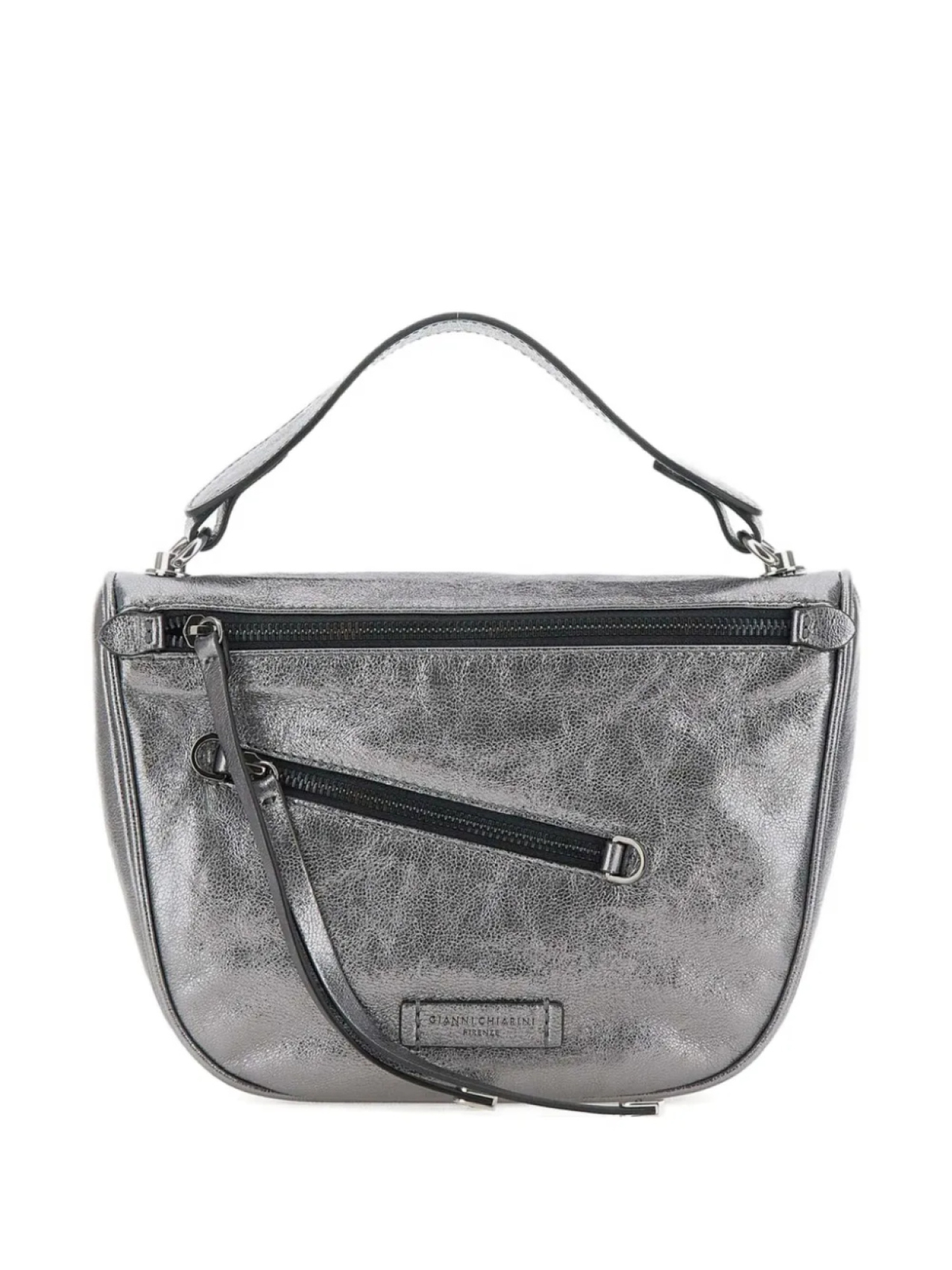 Кожаная сумка-тоут GIANNI CHIARINI, серебряный
Кожаная сумка-тоут GIANNI CHIARINI, серебряный