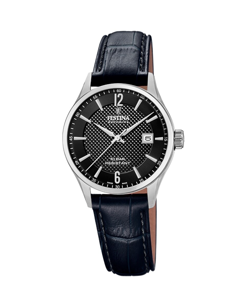 Женские часы F20009/4 Swiss Made черные кожаные Festina, черный
Женские часы F20009/4 Swiss Made черные кожаные Festina, черный