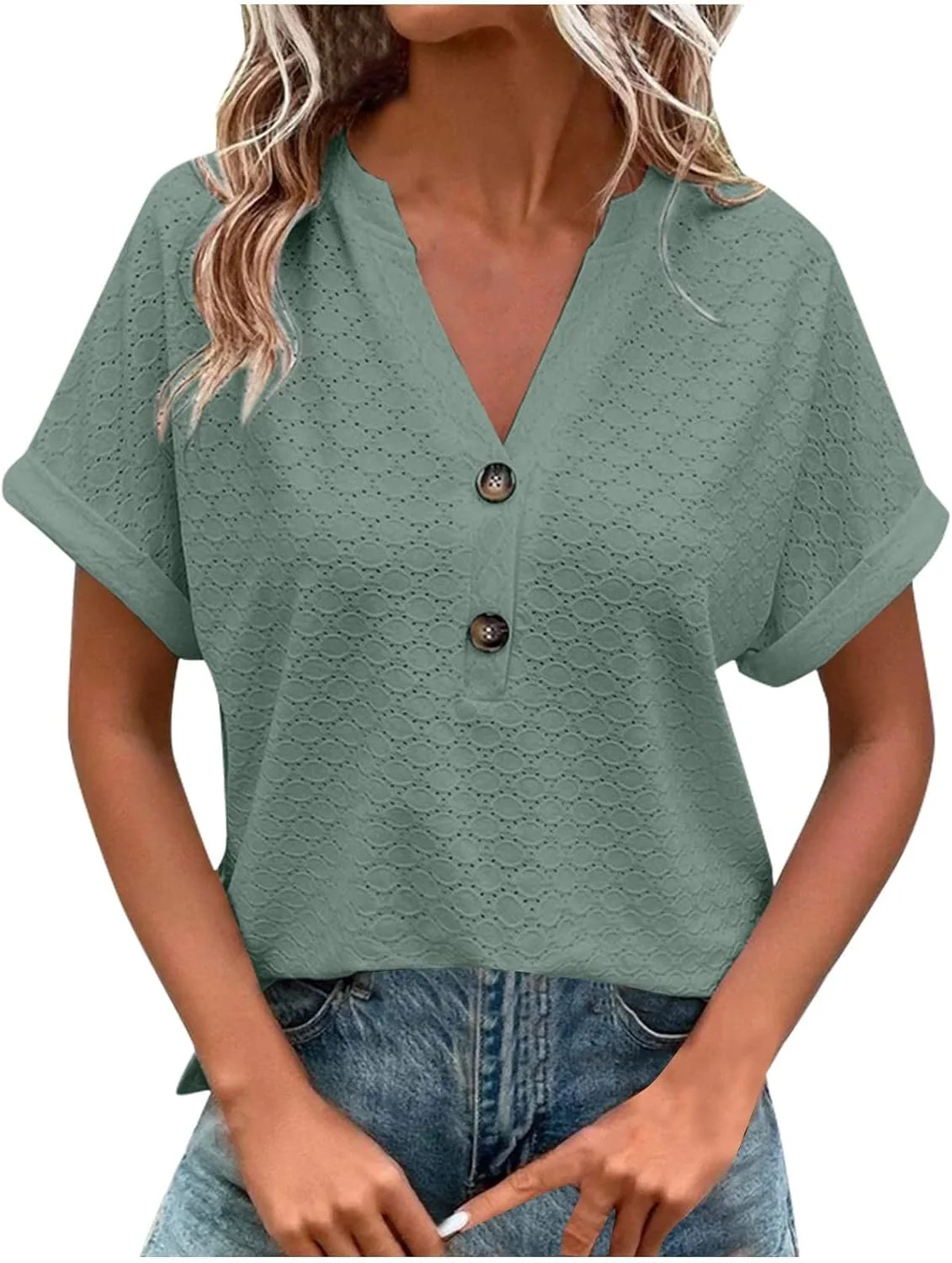 Летний топ для женщин 2026 с вышивкой "айлет" Floleo
Летний топ для женщин 2026 с вышивкой "айлет" Floleo