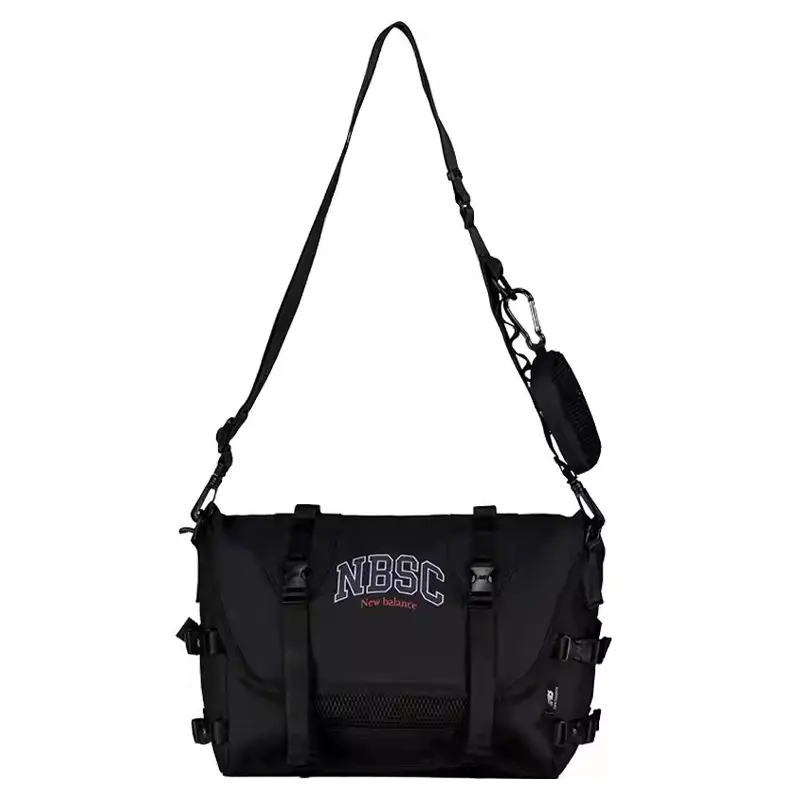 New Balance Тканевая наплечная сумка через плечо обычная унисекс черная, Black
New Balance Тканевая наплечная сумка через плечо обычная унисекс черная, Black