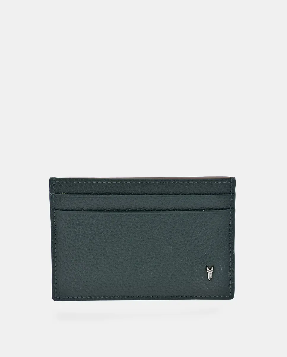 Мужская плоская визитница YANKO из черной/синей кожи, зеленый
Мужская плоская визитница YANKO из черной/синей кожи, зеленый