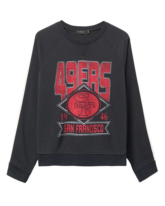 Лонгслив женский Women's NFL San Francisco 49ers Overtime Crew Junk Food Clothing, черный
Лонгслив женский Women's NFL San Francisco 49ers Overtime Crew Junk Food Clothing, черный