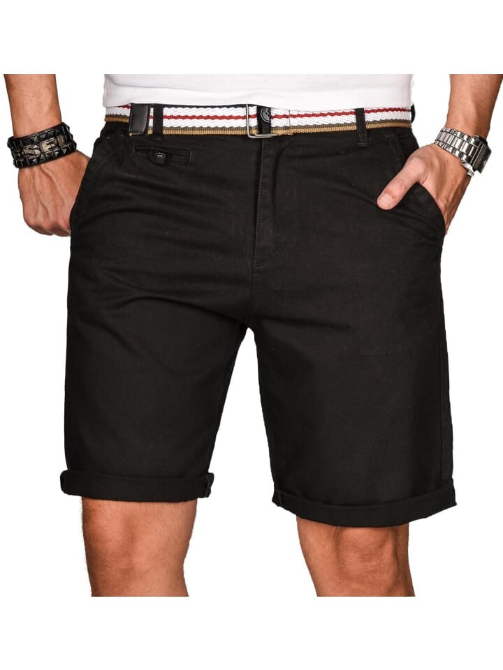 Тканевые шорты Alessandro Salvarini, черный
Тканевые шорты Alessandro Salvarini, черный