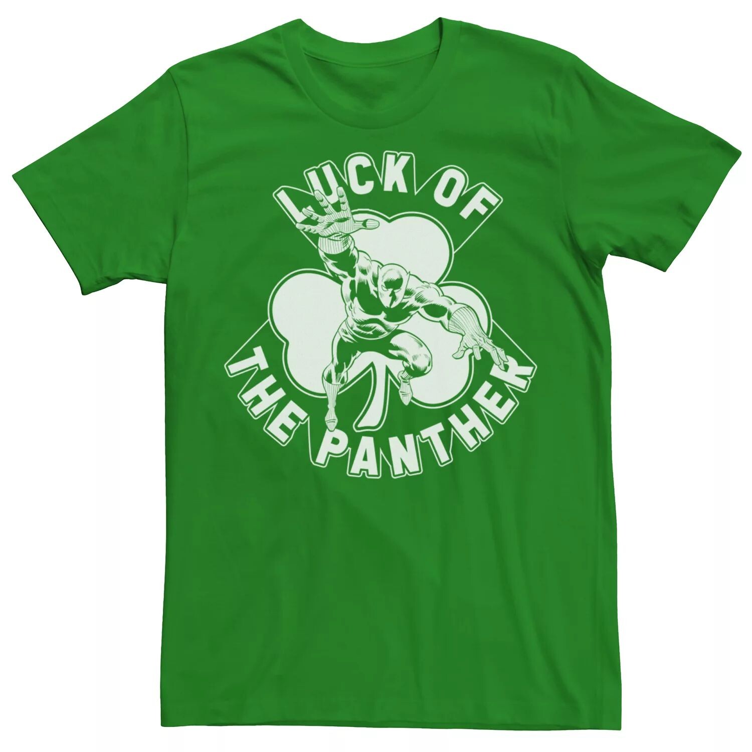 Мужская футболка Marvel Black Panther St. Патрика Licensed Character
Мужская футболка Marvel Black Panther St. Патрика Licensed Character