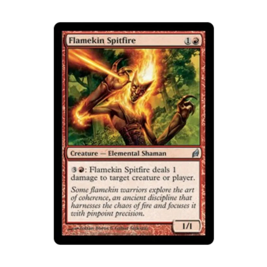 CCG Огненный Спитфайр (U), MTG - Lorwyn
CCG Огненный Спитфайр (U), MTG - Lorwyn