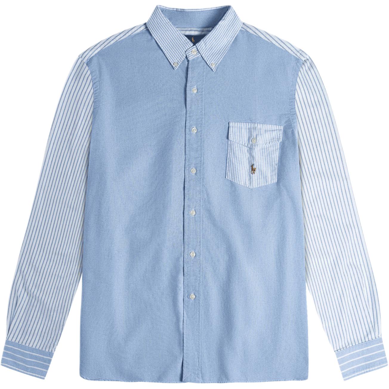 Polo Ralph Lauren Мужская синяя рубашка
Polo Ralph Lauren Мужская синяя рубашка