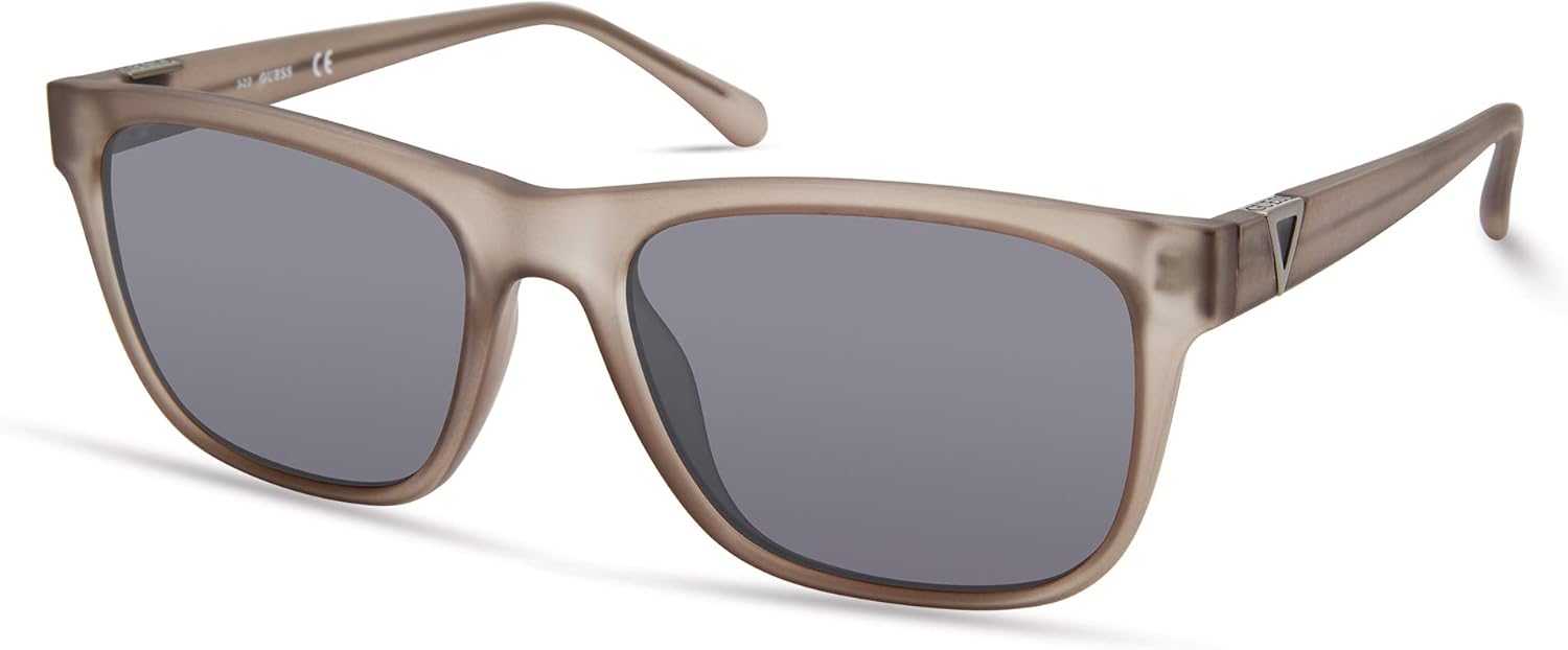 GUESS мужские классические стильные квадратные солнцезащитные очки, Grey
GUESS мужские классические стильные квадратные солнцезащитные очки, Grey