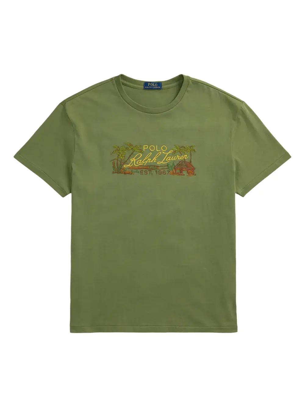Футболка с вышитым логотипом POLO RALPH LAUREN, зеленый
Футболка с вышитым логотипом POLO RALPH LAUREN, зеленый