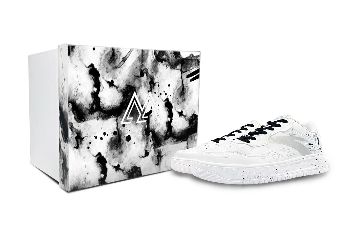 Кеды мужские, обувь для скейтбординга низкая белый/черный Anta
Кеды мужские, обувь для скейтбординга низкая белый/черный Anta