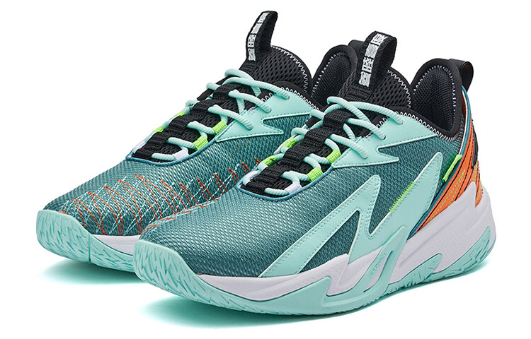 Баскетбольные кроссовки Shadow Blade 2 Basketball Shoes Men Low-Top Nebula Green/shimmering Green/orange/white 361°
Баскетбольные кроссовки Shadow Blade 2 Basketball Shoes Men Low-Top Nebula Green/shimmering Green/orange/white 361°