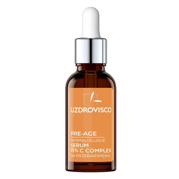 Нормализующая сыворотка с комплексом 15% для пигментации лица, 30 мл Uzdrovisco Pre-Age
Нормализующая сыворотка с комплексом 15% для пигментации лица, 30 мл Uzdrovisco Pre-Age