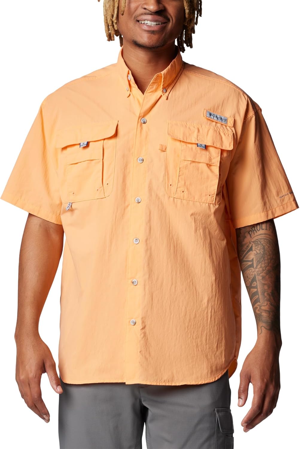 Рубашка Columbia Men's PFG Bahama II с коротким рукавом, Bright Nectar
Рубашка Columbia Men's PFG Bahama II с коротким рукавом, Bright Nectar