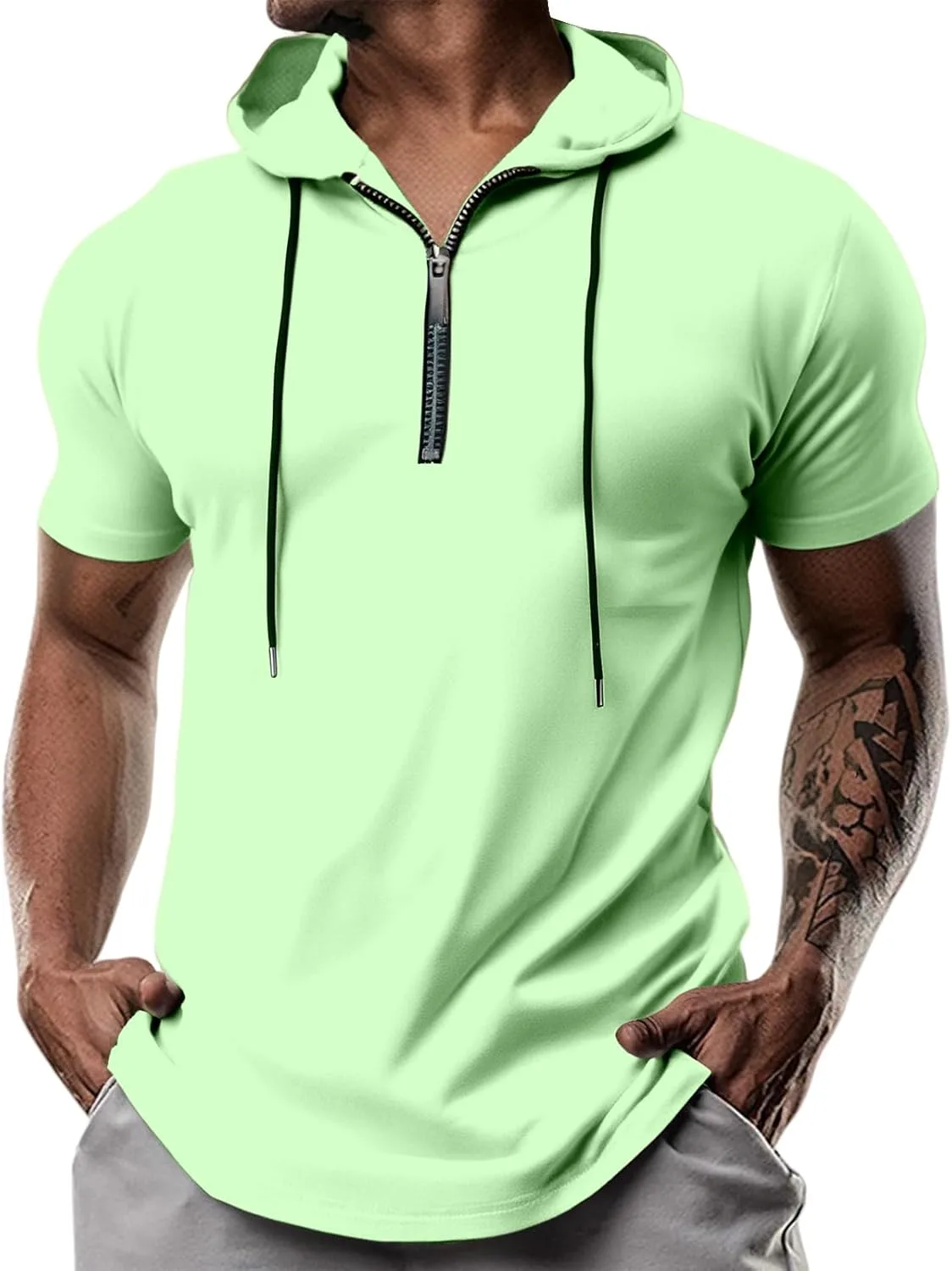 Мужская хлопковая толстовка с капюшоном CHXLQQX
Мужская хлопковая толстовка с капюшоном CHXLQQX