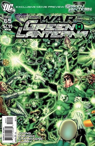Green Lantern #65 Variant Cover Comic Book (DC)
Green Lantern #65 Variant Cover Comic Book (DC)