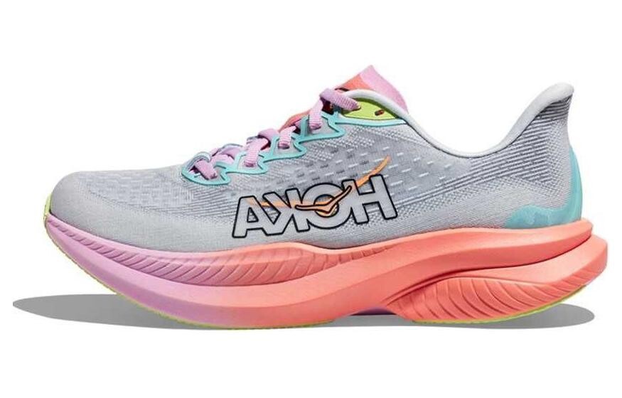 Кроссовки HOKA ONE ONE Mach 6 Illusion Dusk Women's, серый/розовый
Кроссовки HOKA ONE ONE Mach 6 Illusion Dusk Women's, серый/розовый