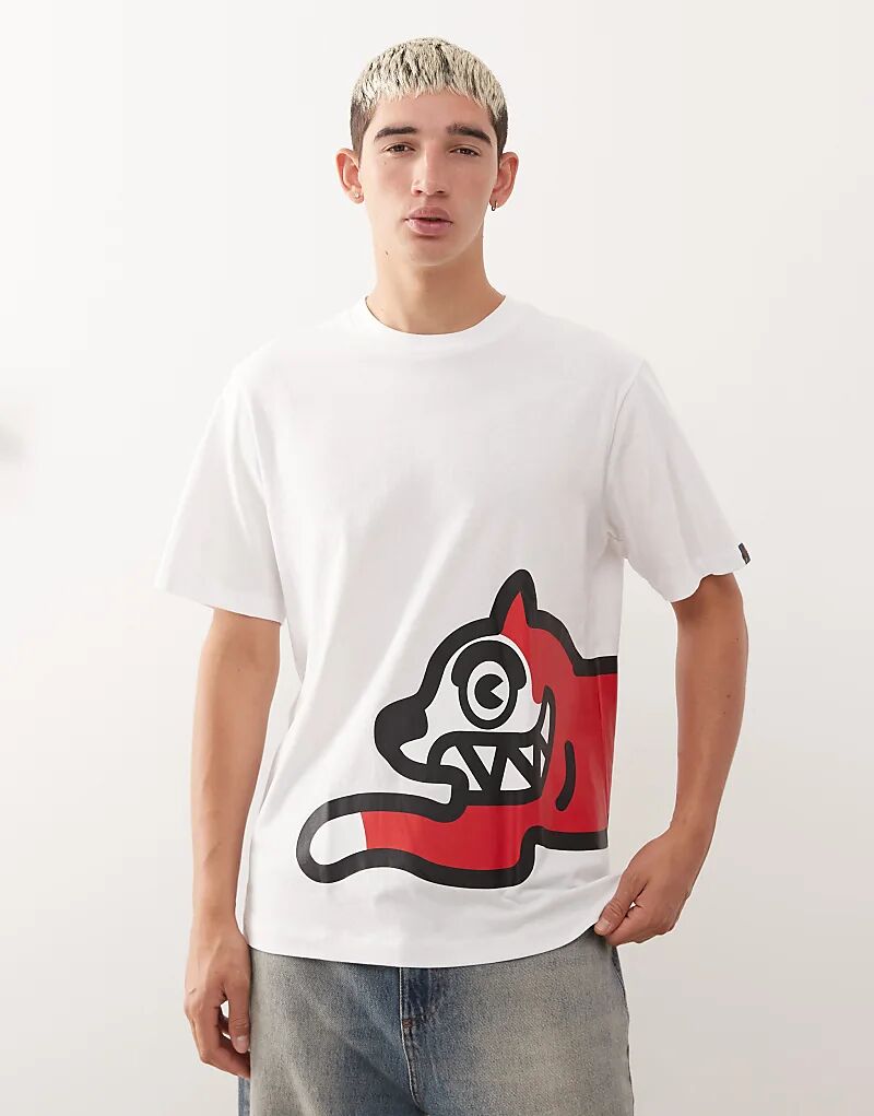 Футболка с логотипом большой бегущей собаки Ice Cream белого цвета
Футболка с логотипом большой бегущей собаки Ice Cream белого цвета