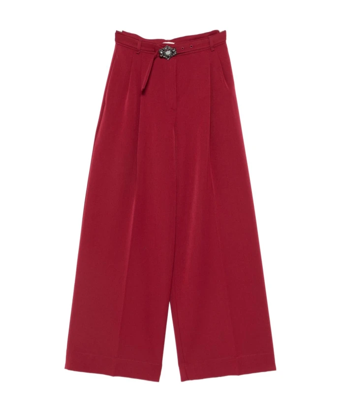 Брюки-Палаццо с поясом Liu Jo, красный
Брюки-Палаццо с поясом Liu Jo, красный