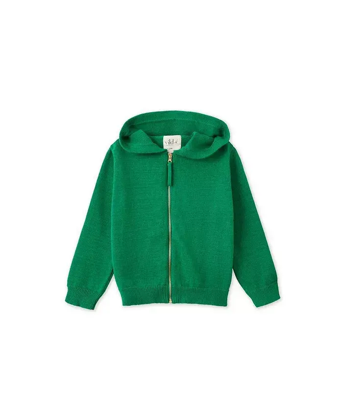 Детский кардиган из органической пряжи Vild House of Little, зеленый
Детский кардиган из органической пряжи Vild House of Little, зеленый