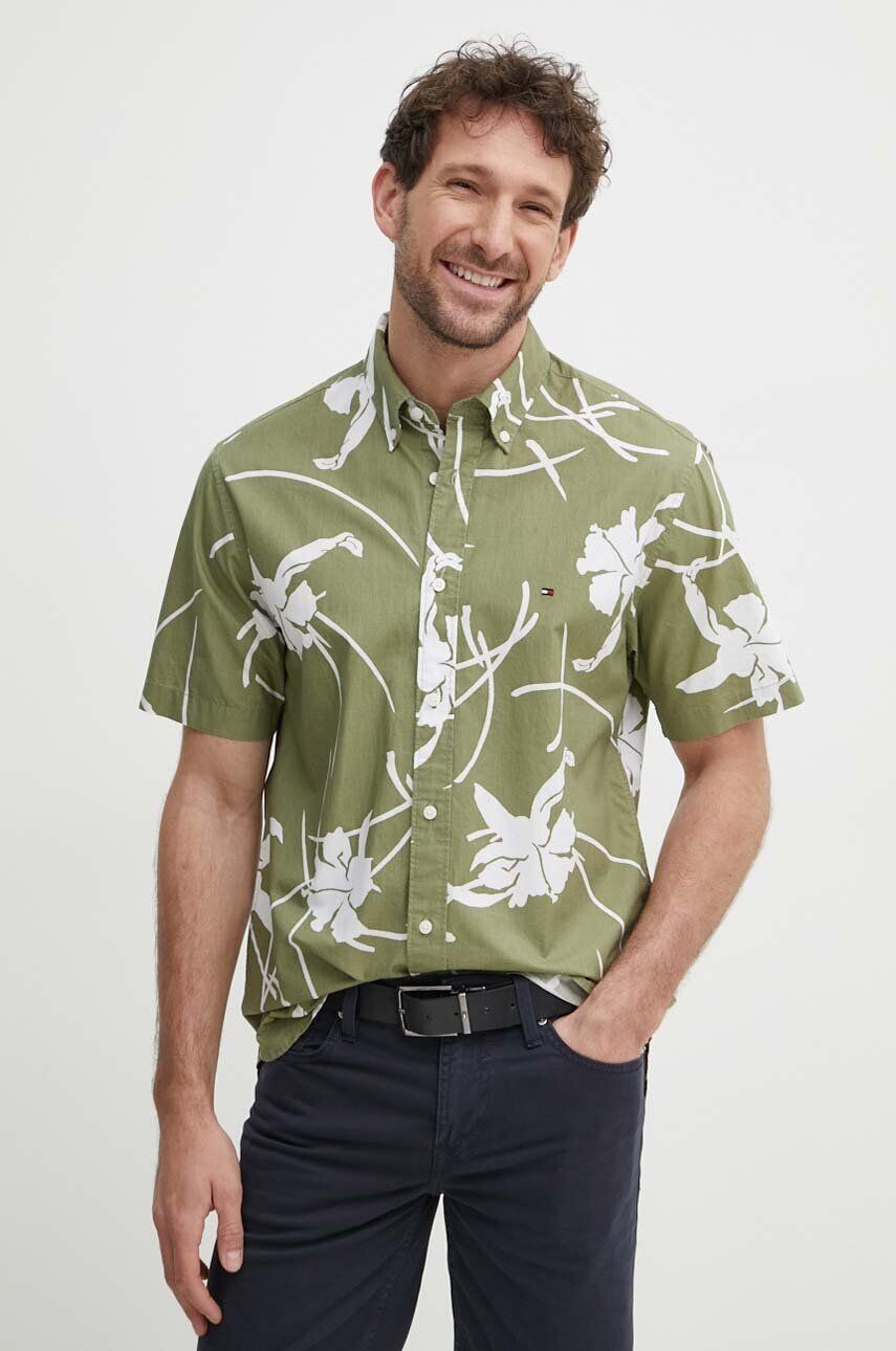 Хлопковая рубашка Tommy Hilfiger, зеленый
Хлопковая рубашка Tommy Hilfiger, зеленый