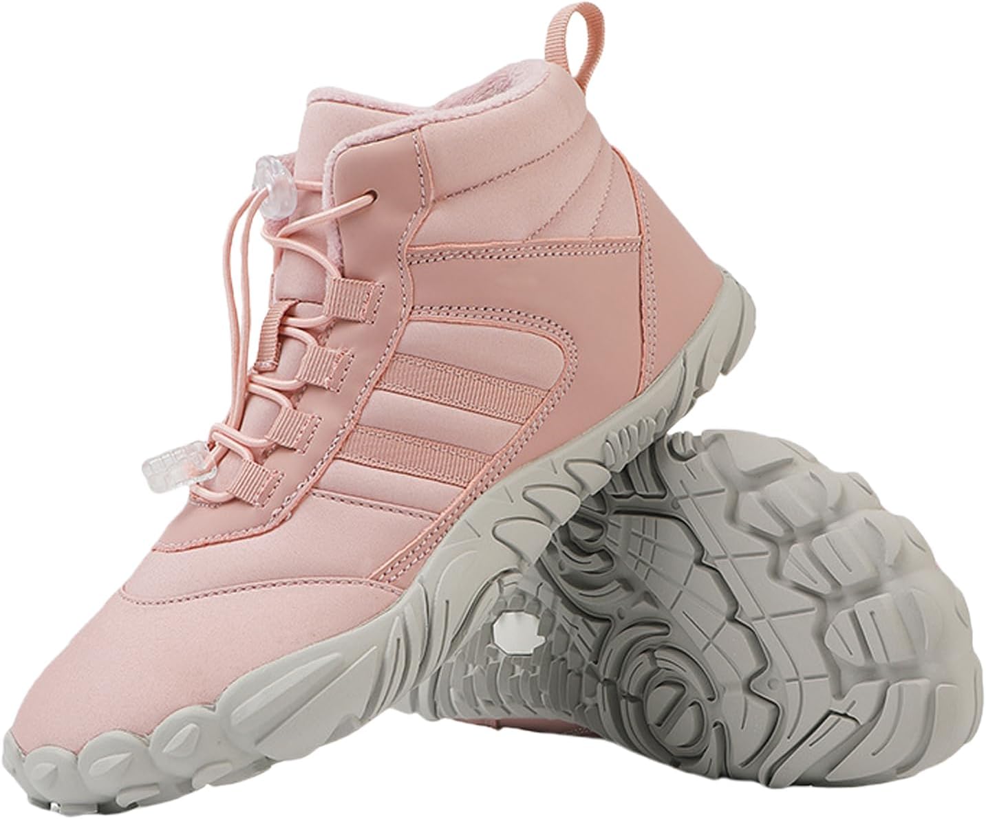 Мужские и женские минималистичные обувь Зимние сапоги, подошва с нулевым перепадом, теплые, удобные, противоскользящие походные ботинки Generic, розовый
Мужские и женские минималистичные обувь Зимние сапоги, подошва с нулевым перепадом, теплые, удобные, противоскользящие походные ботинки Generic, розовый