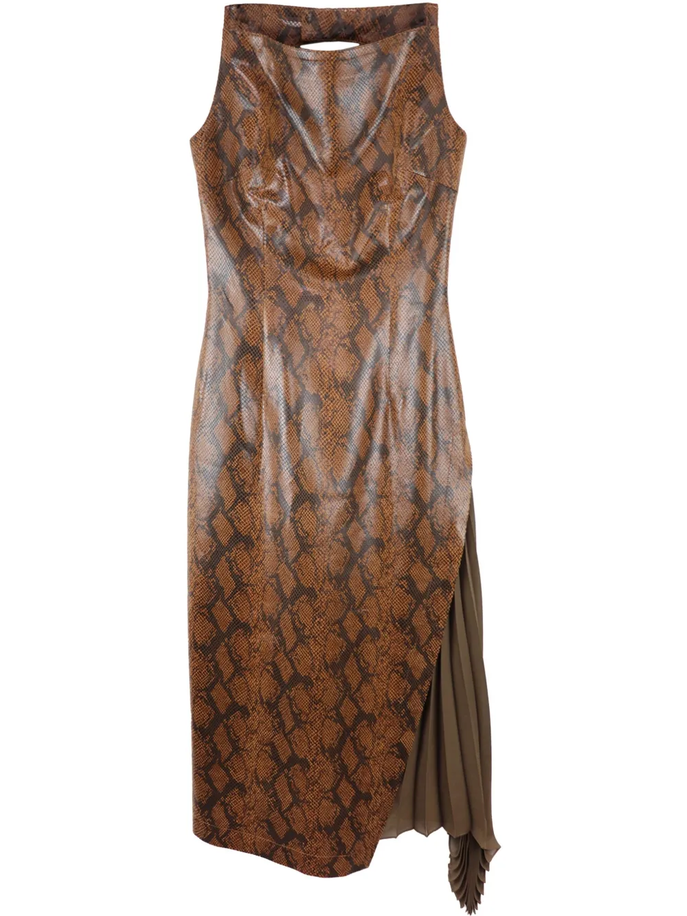 Платье со складками Rokh, коричневый
Платье со складками Rokh, коричневый