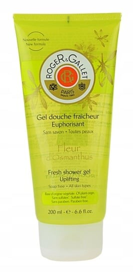 Освежающий гель для душа, 200 мл Roger & Gallet, Fleur d'Osmanthus
Освежающий гель для душа, 200 мл Roger & Gallet, Fleur d'Osmanthus