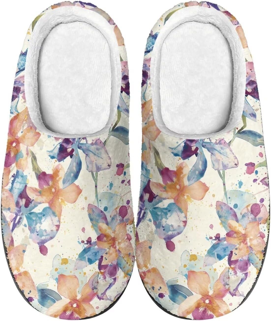 Мягкие теплые тапочки с противоскользящей подошвой для дома и улицы, домашние тапочки с закрытым носком, пушистые тапочки для женщин и мужчин Creamic, Floral Print
Мягкие теплые тапочки с противоскользящей подошвой для дома и улицы, домашние тапочки с закрытым носком, пушистые тапочки для женщин и мужчин Creamic, Floral Print