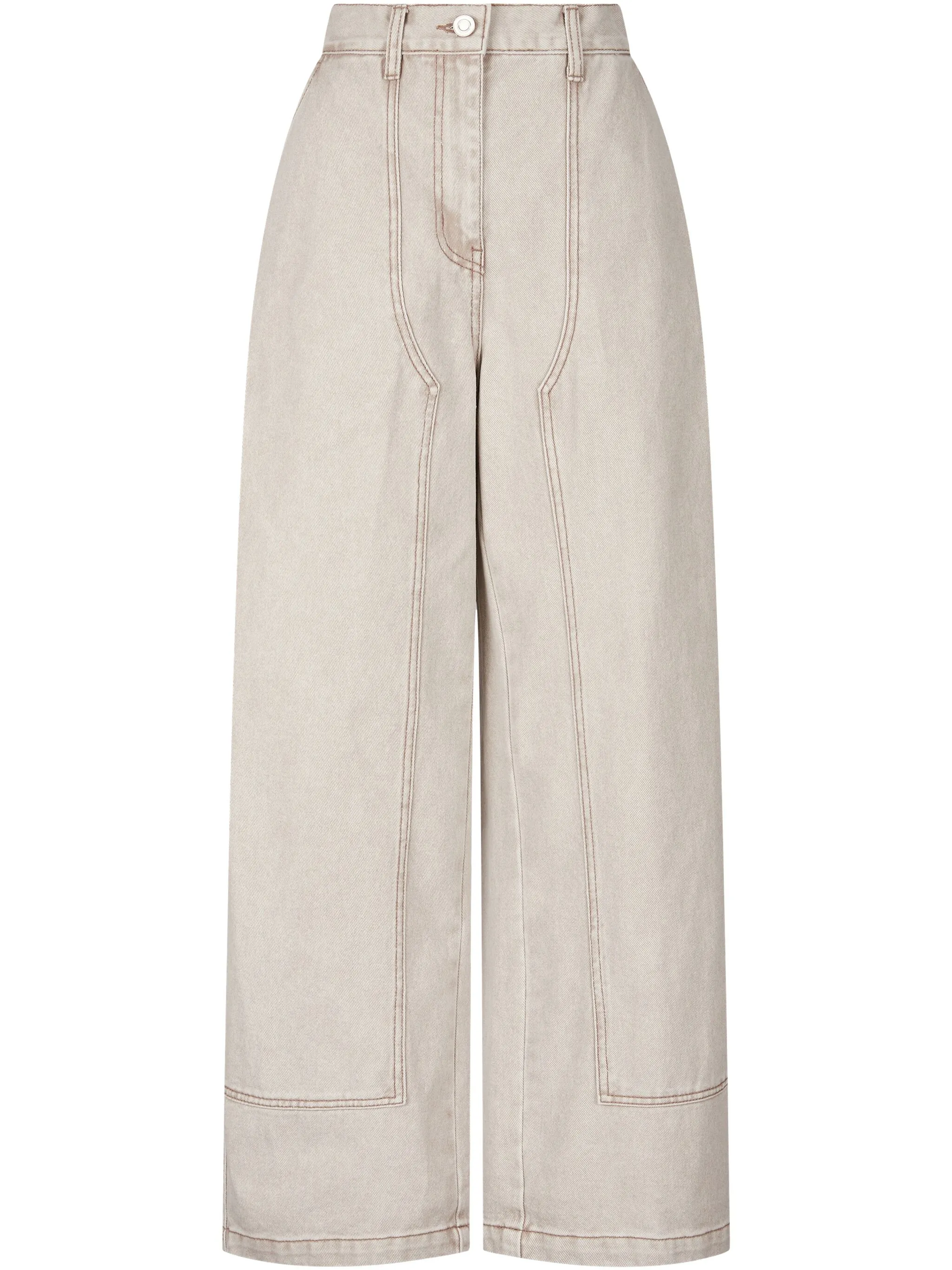 Брюки с карманами Studio Tomboy, бежевый
Брюки с карманами Studio Tomboy, бежевый