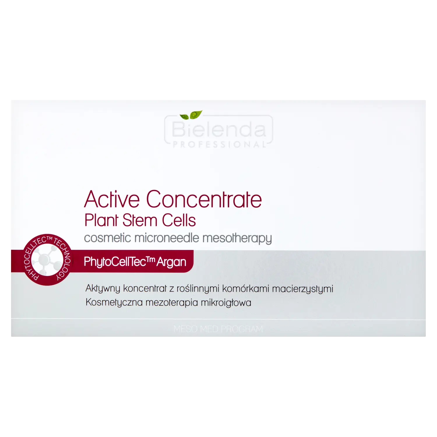 Активный концентрат со стволовыми клетками растений для лица Bielenda Professional, 10x3 мл
Активный концентрат со стволовыми клетками растений для лица Bielenda Professional, 10x3 мл