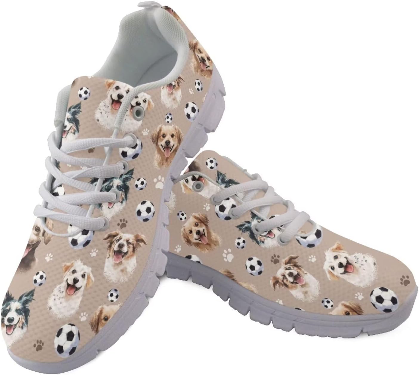 Кроссовки для улицы Jeiento для женщин, мужчин и подростков, с нескользящей подошвой, модные сетчатые спортивные кроссовки для занятий в тренажерном зале и повседневной носки для девушек-подростков, Cute Puppy Football
Кроссовки для улицы Jeiento для женщин, мужчин и подростков, с нескользящей подошвой, модные сетчатые спортивные кроссовки для занятий в тренажерном зале и повседневной носки для девушек-подростков, Cute Puppy Football