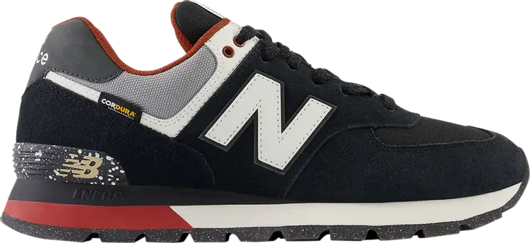 Кроссовки 574 Rugged 'Black Red', черный
Кроссовки 574 Rugged 'Black Red', черный