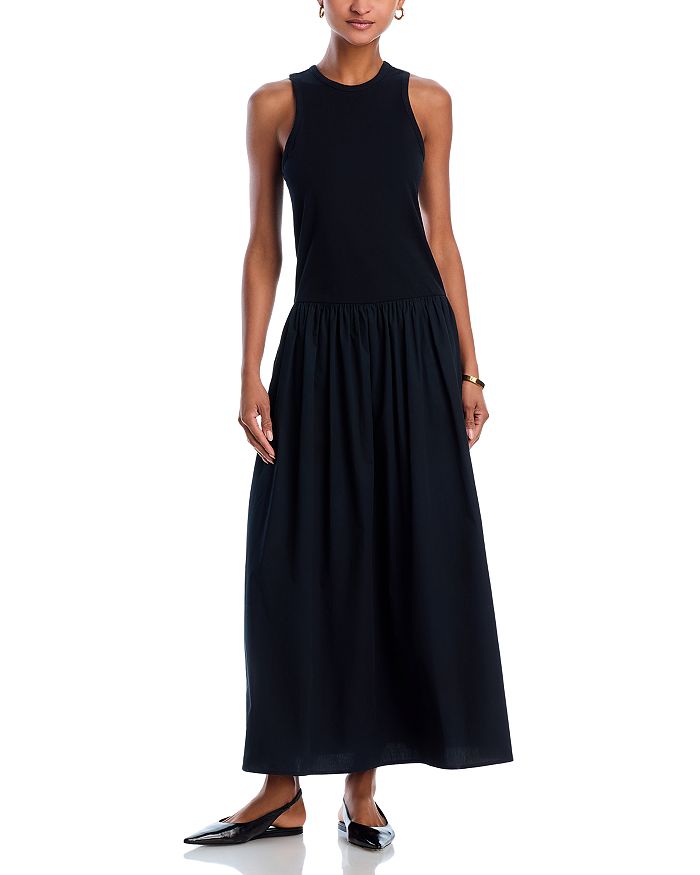 Платье-майка со спиной-борцовкой FRAME, черный
Платье-майка со спиной-борцовкой FRAME, черный