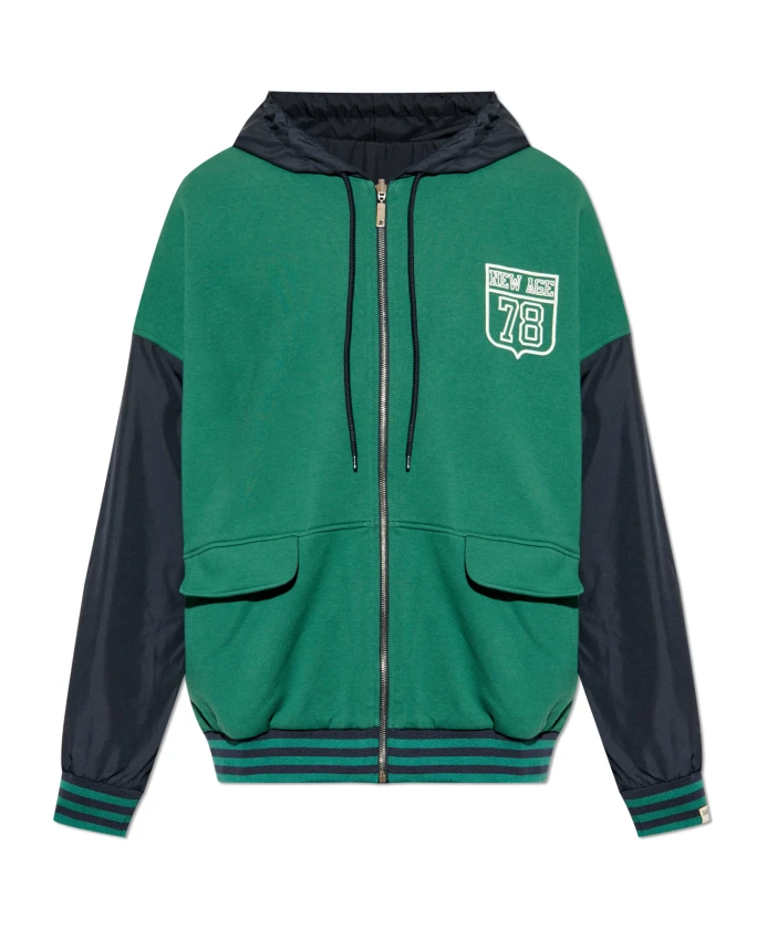 Двусторонний свитер Golden Goose, зеленый
Двусторонний свитер Golden Goose, зеленый