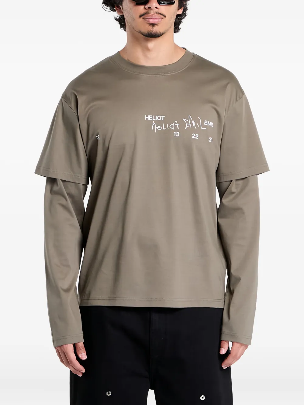 Футболка с логотипом HELIOT EMIL, коричневый
Футболка с логотипом HELIOT EMIL, коричневый