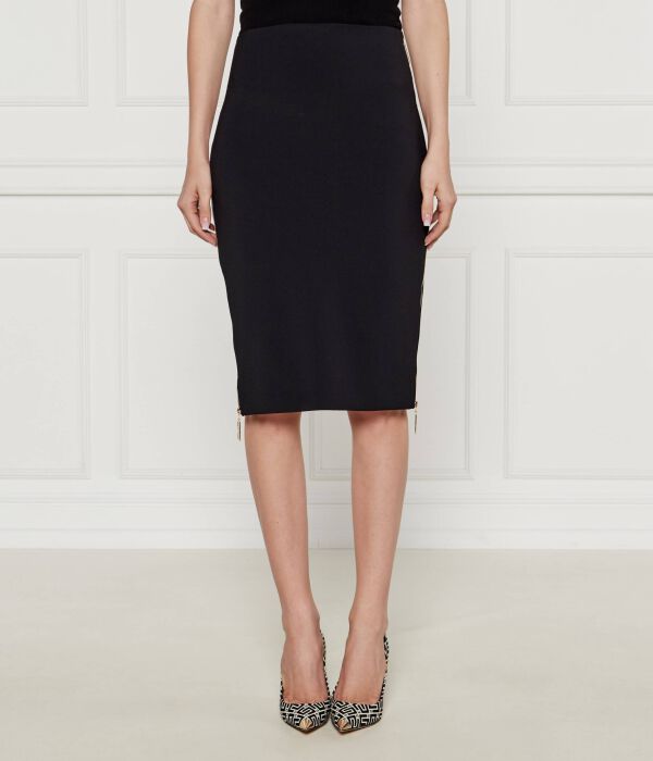 Юбка женская Elisabetta Franchi облегающего кроя с разрезами на молнии, черный
Юбка женская Elisabetta Franchi облегающего кроя с разрезами на молнии, черный