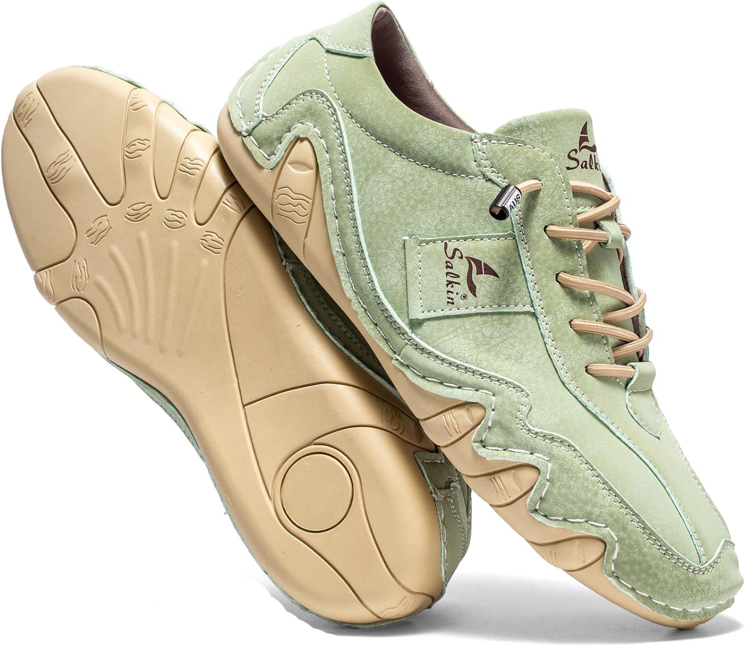 Мужские удобные обувь для ходьбы, модная, легкая, с нулевым перепадом, эластичные на шнуровке, слипоны, повседневные обувь для вождения Eggdk, светло-зеленый
Мужские удобные обувь для ходьбы, модная, легкая, с нулевым перепадом, эластичные на шнуровке, слипоны, повседневные обувь для вождения Eggdk, светло-зеленый