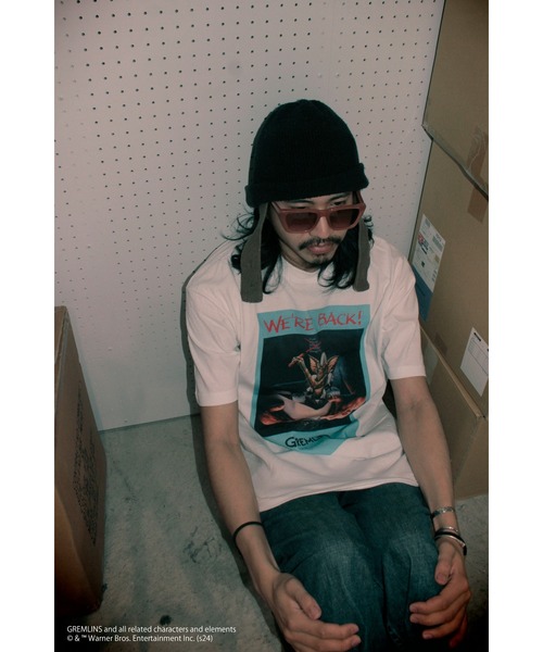 Футболка с коротким рукавом свободного кроя, с пигментной отделкой в винтажном стиле, бренд Minius, принт "Гремлины: Мы вернулись!", белый
Футболка с коротким рукавом свободного кроя, с пигментной отделкой в винтажном стиле, бренд Minius, принт "Гремлины: Мы вернулись!", белый