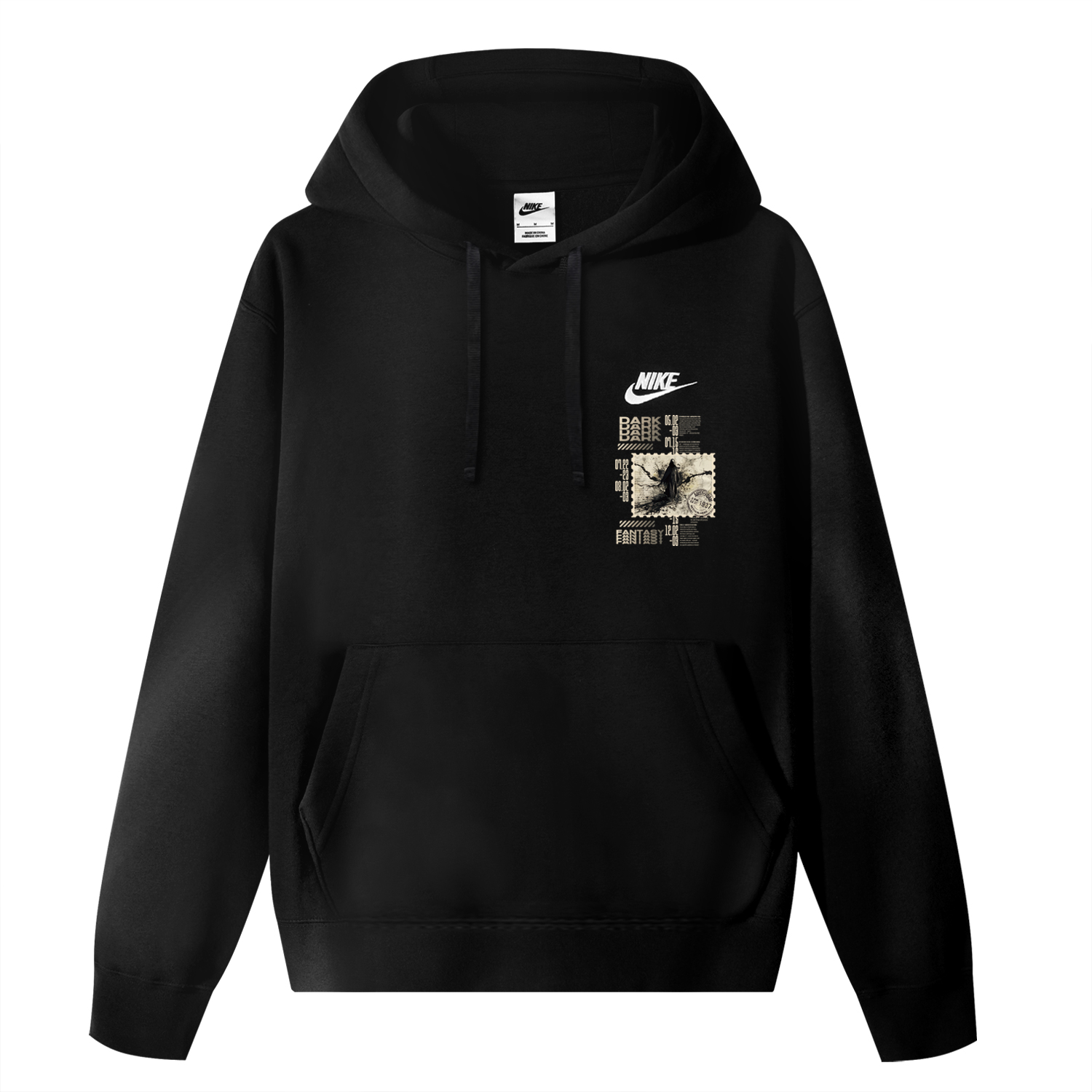 Nike Спортивный свитшот Club Fleece унисекс черный
Nike Спортивный свитшот Club Fleece унисекс черный