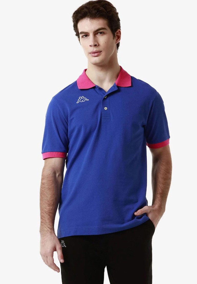 Поло Kappa, синий 
Поло Kappa, синий