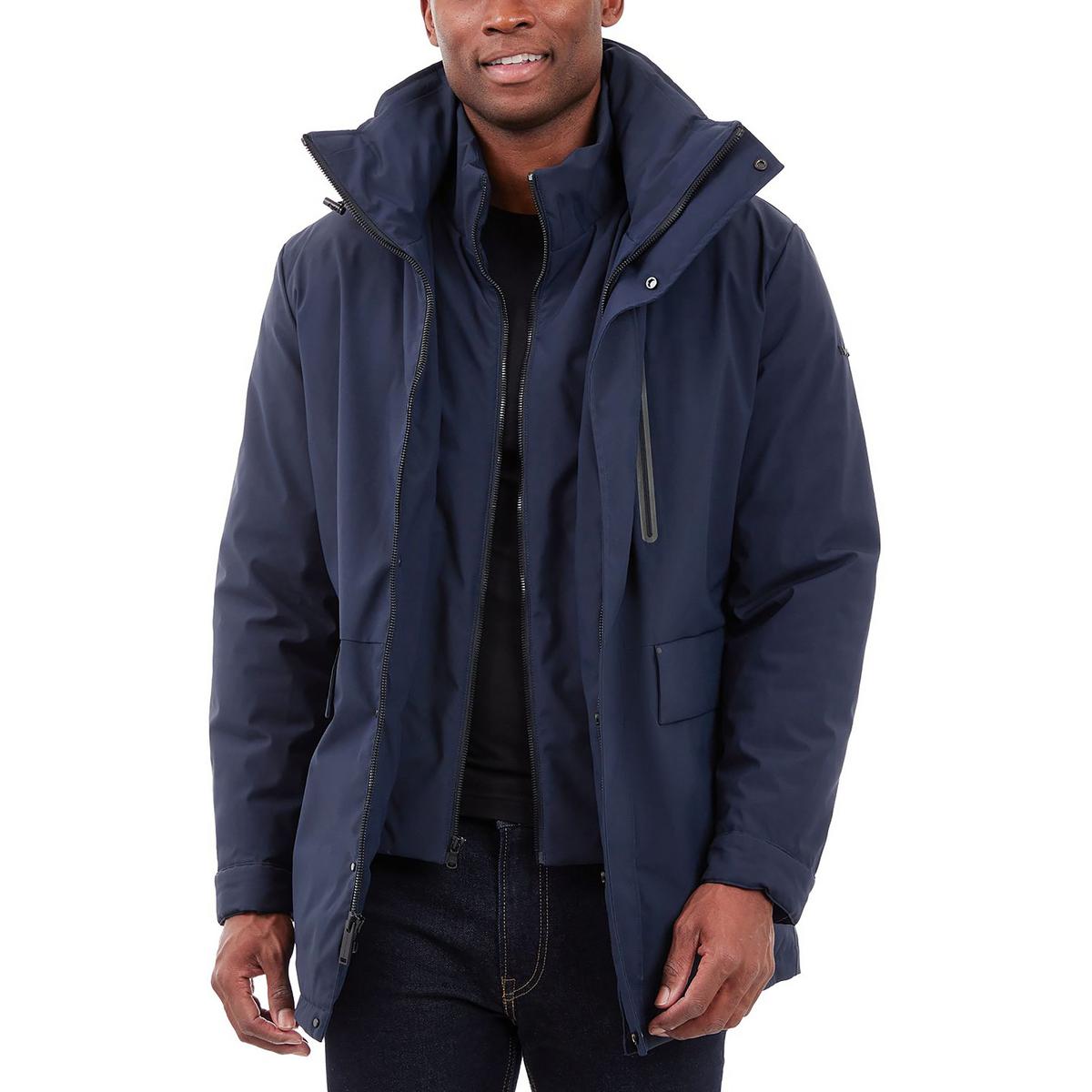 Мужская утепленная парка из полиэстера MICHAEL Michael Kors, цвет midnight navy
Мужская утепленная парка из полиэстера MICHAEL Michael Kors, цвет midnight navy