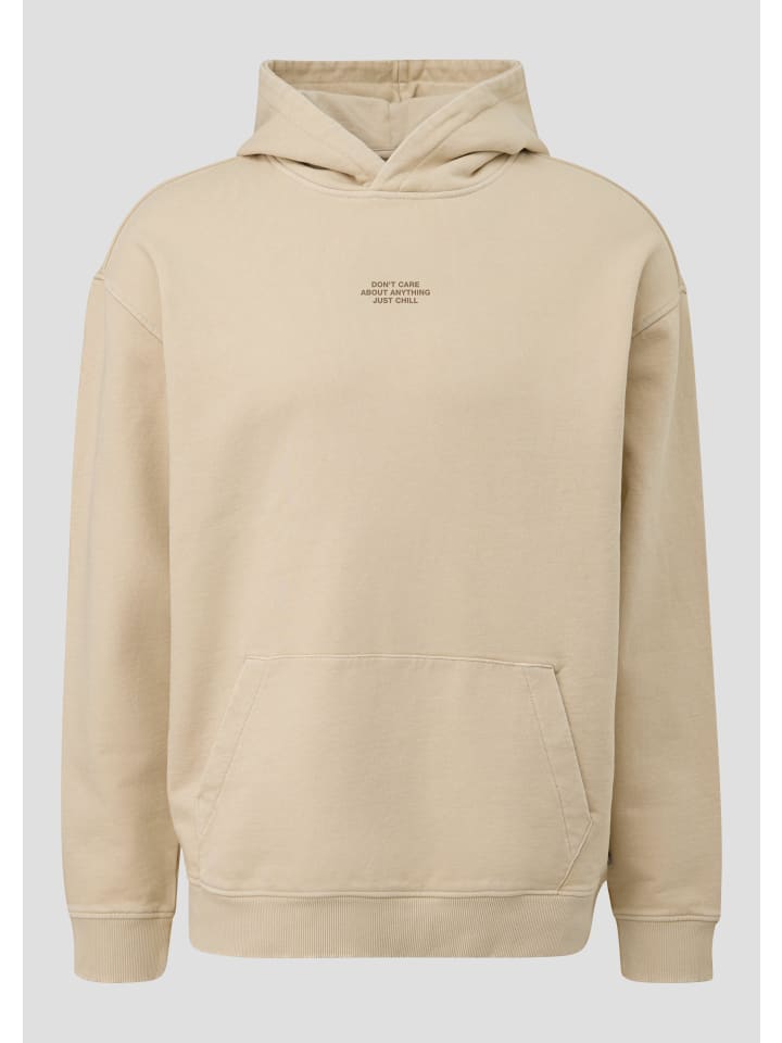 Толстовка QS, бежевый 
Толстовка QS, бежевый